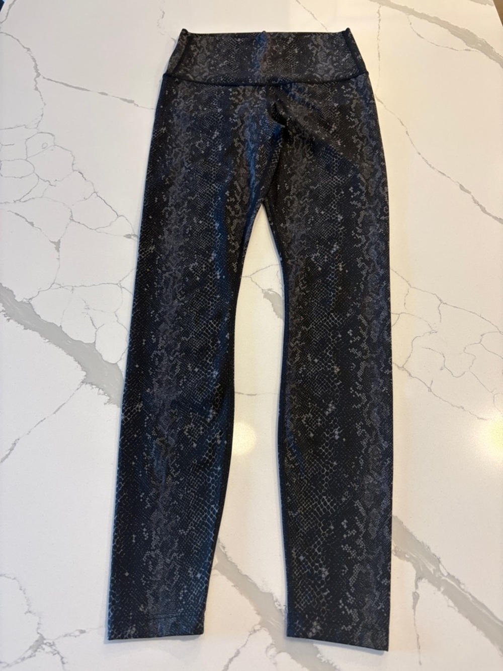 Varley Snake-Print High-Waist Leggings ~ XS ~ 28” Inseam